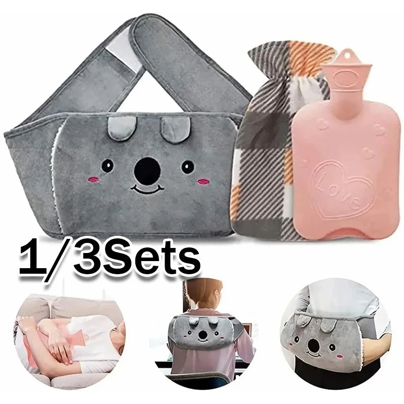 

Грелка-пояс для талии и живота, согревающий пояс для шеи и рук с грелкой-бутылкой для горячей воды