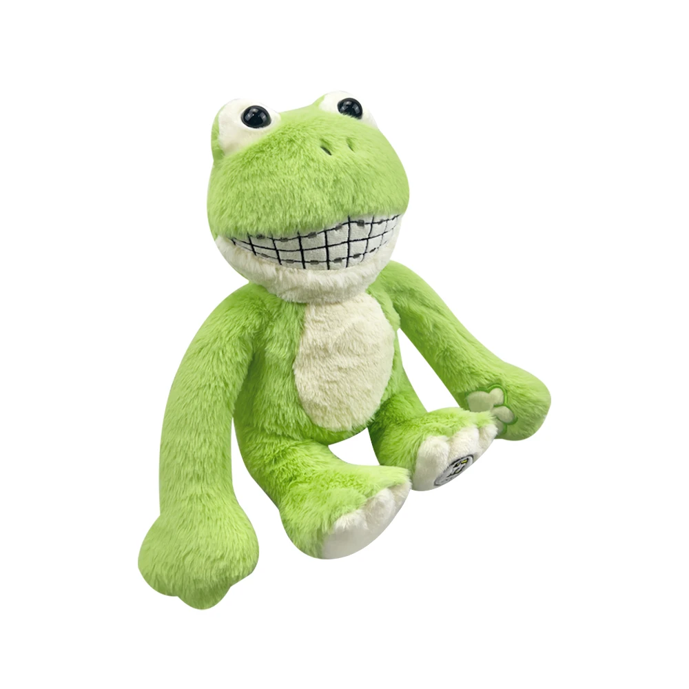 Cute Frogs Toys Decoration Gift With Teeth for Teaching Toothbrush For Kids Children Dentistry Gifts For Dental Clinic Brushing