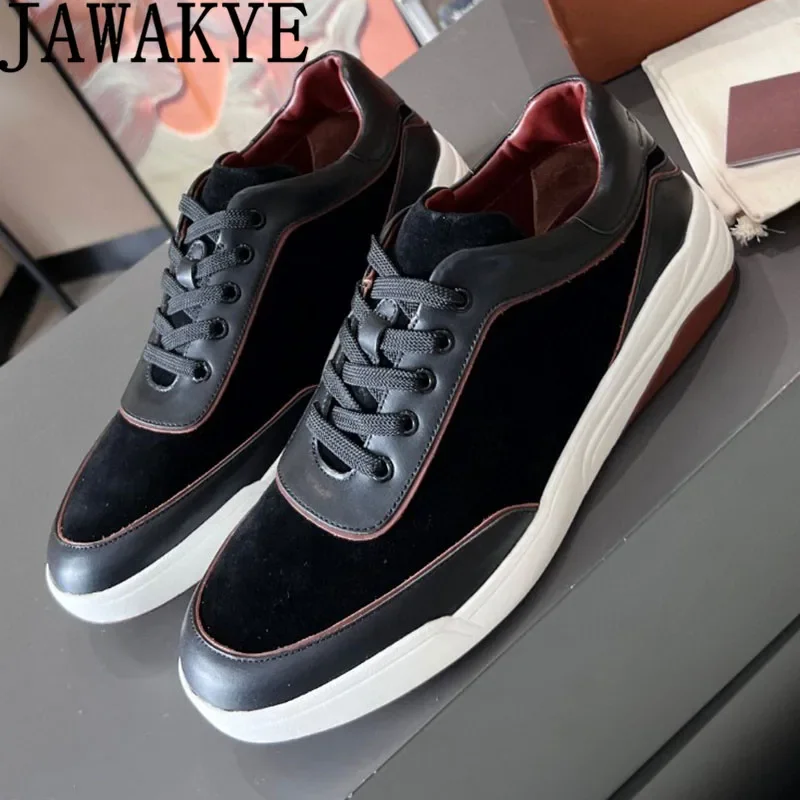 Suede Leather Women Casual Shoes Lazy Loafers Sneakers Autumn Casual Comfort Designer Walking Shoes Women chaussure femme