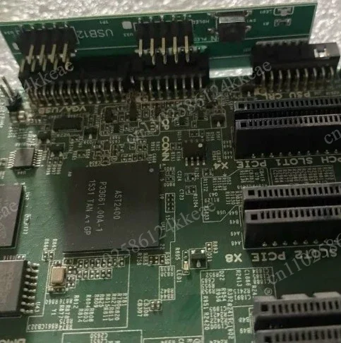 Second-hand, 90% new RD450X Dual X99 server main board 2680v4 support NVMEM.2 DIY ALEO six card