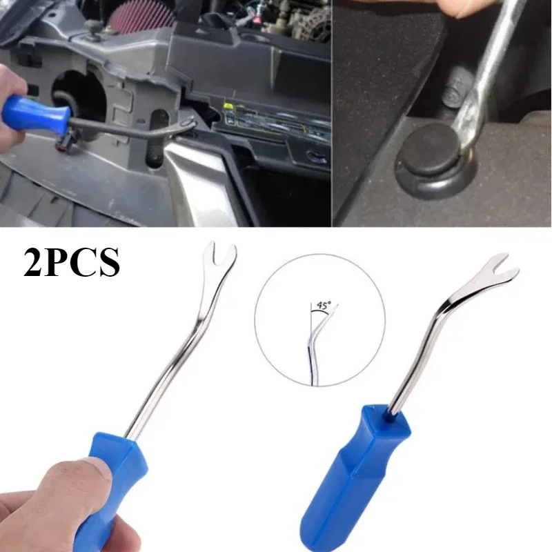 Car Removal Hand Tool Door Trim Panel Fastener Nail Puller Removal Open Pry Tool Clip Quickly Remove for All The Cars Upholstery