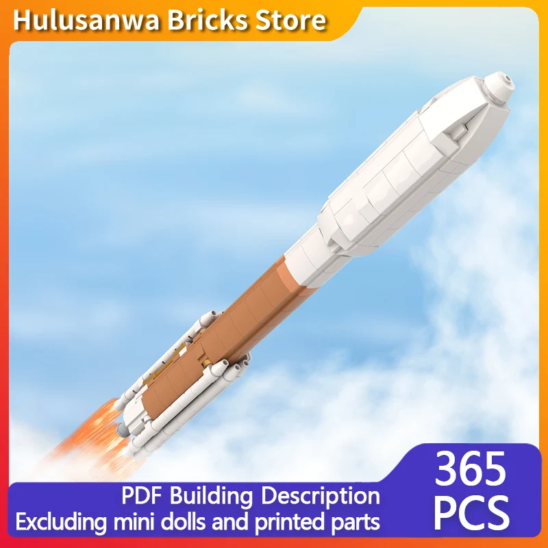 

Space Launch Vehicle Model MOC Building Bricks War Equipment Modular Technology Gifts Holiday Assemble Children Toys Suit