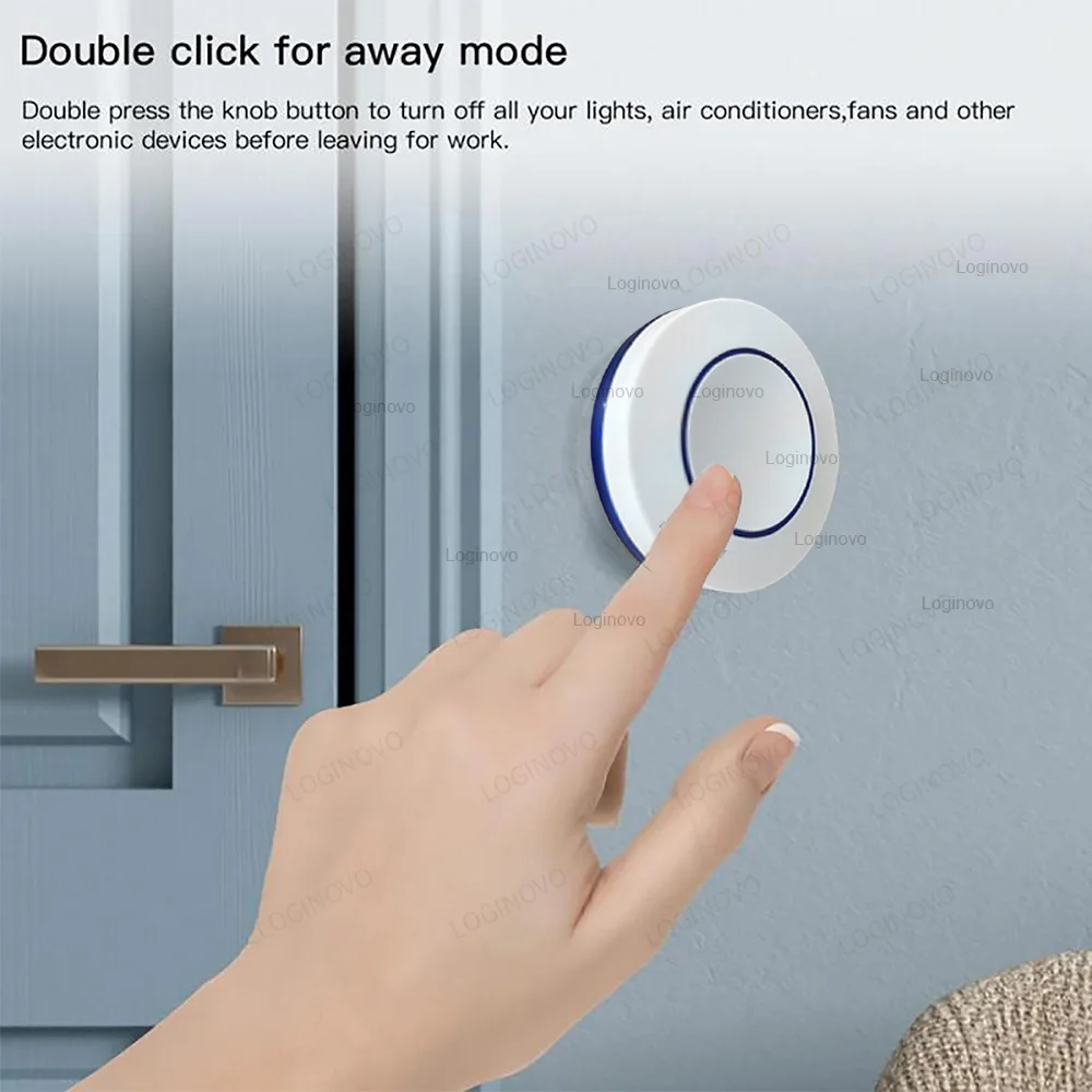 Tuya Zigbee Button Wireless Smart Scene Switch Automation Scenario Controller Smart Gadgets Required Smart Life Zigbee Gateway