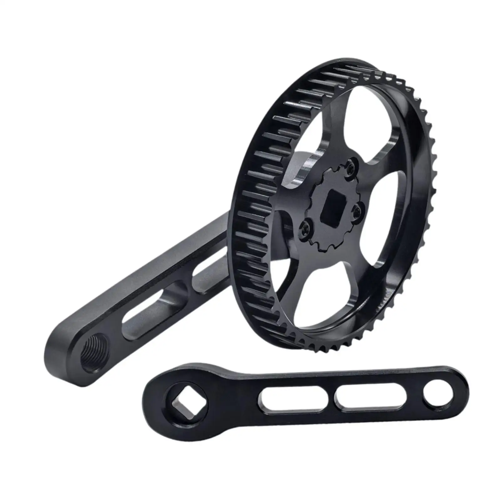 

Kids Bicycle Crankset Easy Installation Bicycle Crank Set for Riding Cycling