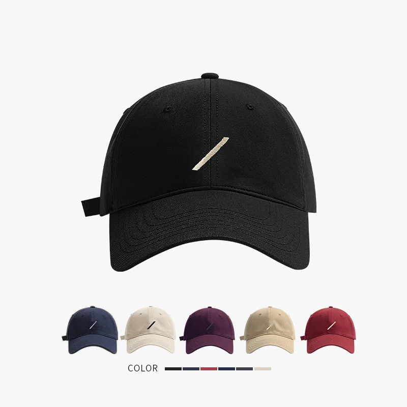 2025 koreanische Einfache Stickerei Baseball Kappe Sommer Im Freien Sonnencreme Hut Mann Frauen Hip Hop Caps Einstellbare Streetwear Sport Hüte