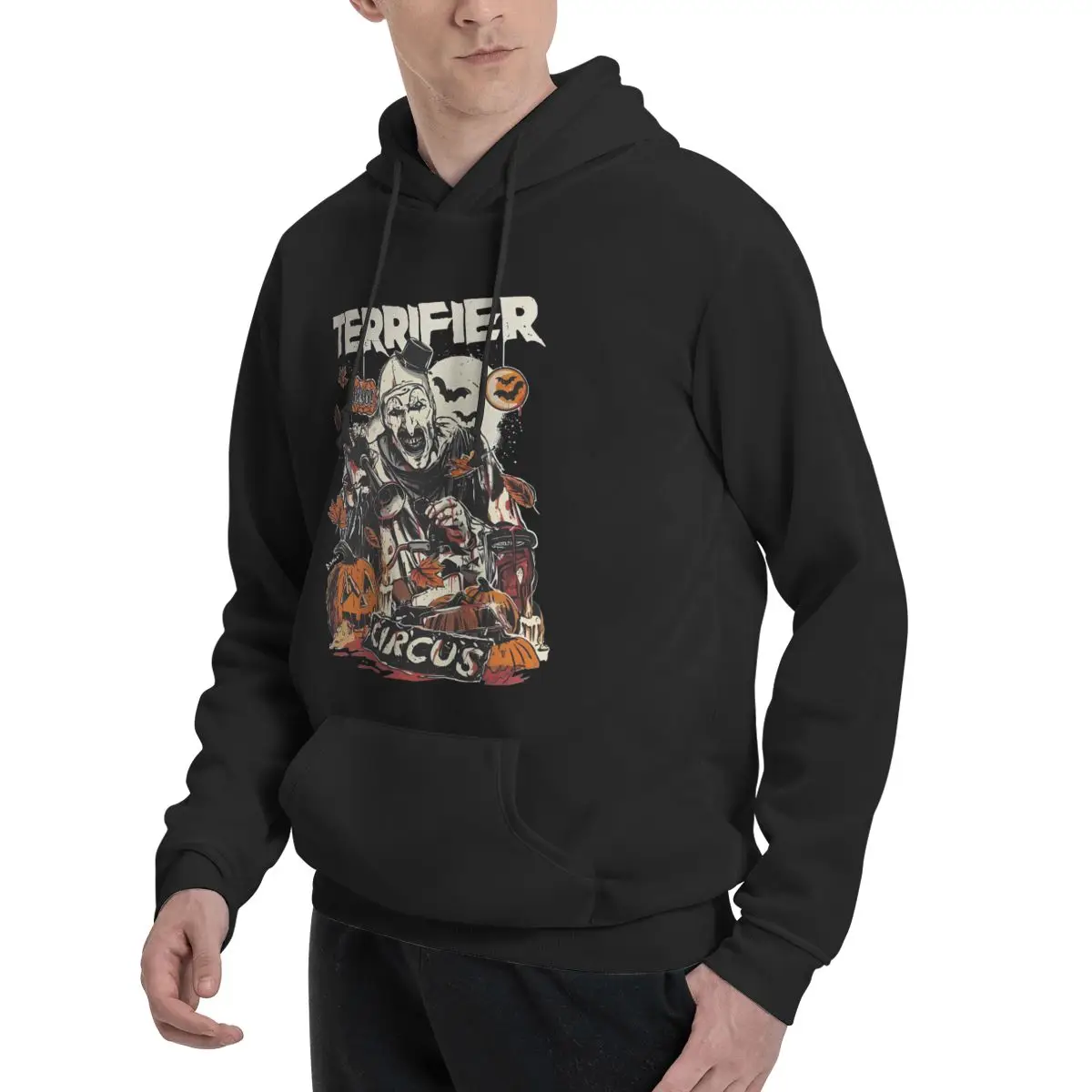 Terrifier Art The Clown Sweats à capuche PVD pour hommes et femmes, pulls d'Halloween, pulls d'automne, haute qualité