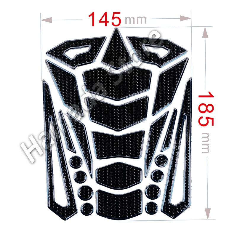 

3D Motorcycle Fuel Tank Sticker Decal Soft plastic for HONDA YAMAHA SUZUKI KAWASAKI BAJAJ VOGE Aprilia KTM DUCATI