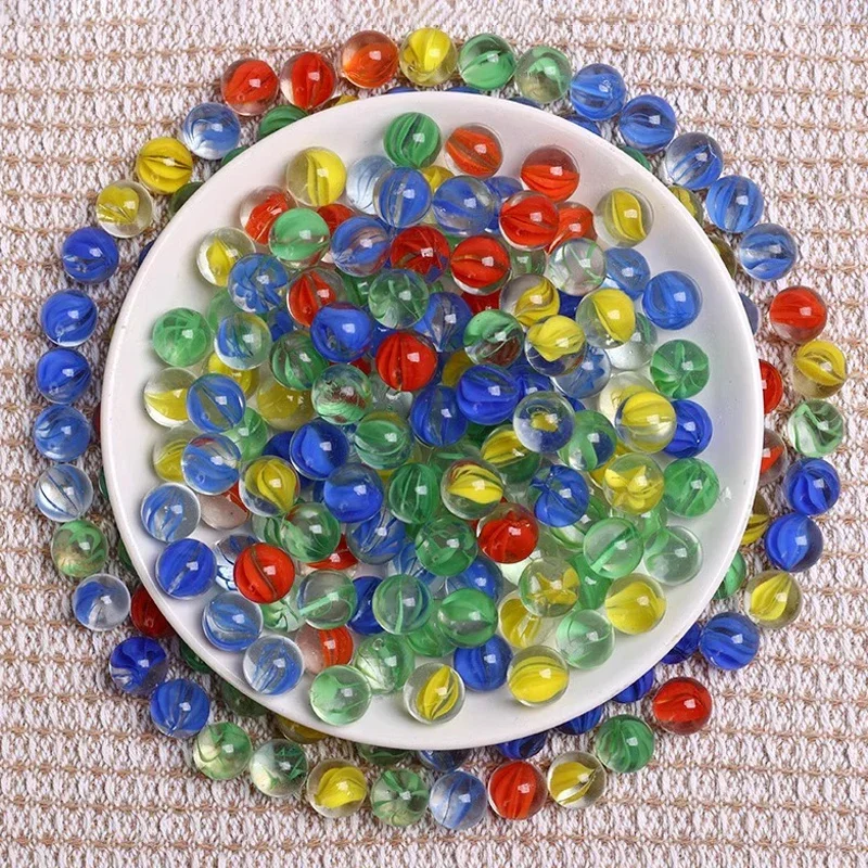 40-1000 قطعة كرات زجاجية مختلطة كرة ملونة 14/16/19/25 مللي متر كرة رخامية كرات خزان الأسماك كرات الداما الصينية الكرة Pachinko الزجاج حبة #4
