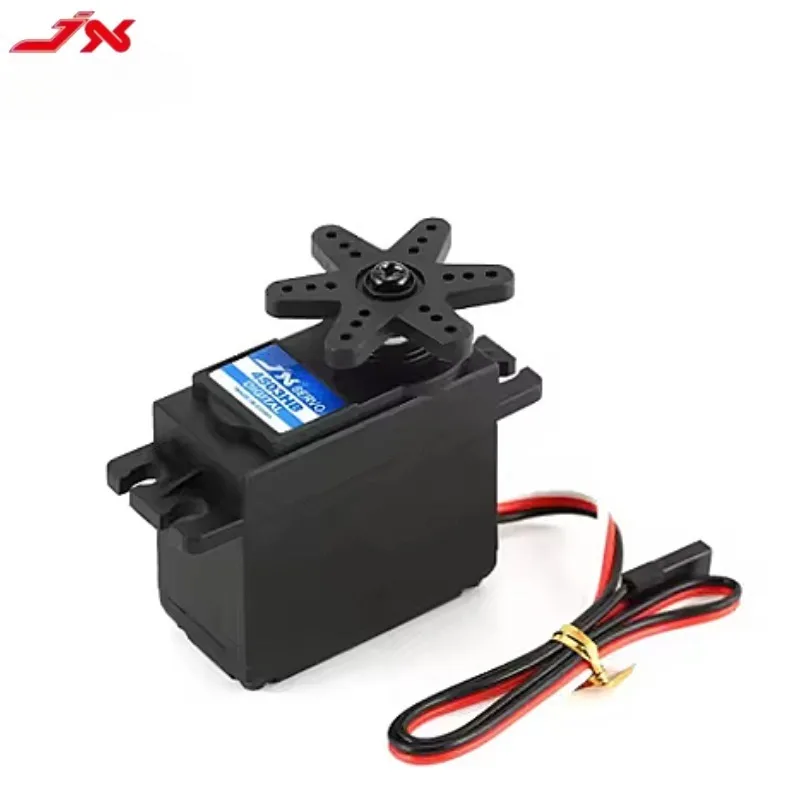 JX Servo PDI-4503HB Plastic Gear 120° 330Hz Digital Standard Large Torque Servo for Helicopter Drone Tank Car Robot Accessories