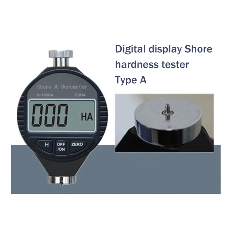 

Durable-Digital Shore Hardness Tester Sauer Meter For Measuring The Hardness Of Rubber/Silicone/Tires/Plastics/Foam-Type A,Digit
