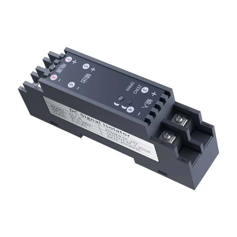 35Mm DIN Rail 4-20mA to 0-10v 0-5V 1-5V DC24V Analog Signal Isolator