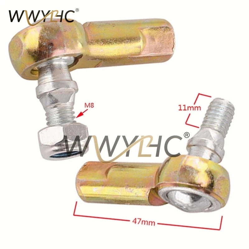Steering Tie Rod kit Ball Joint 80mm 95 100 105 110mm 120 132 140 145 160 185 200 210 220 238 240mm M8 Ball Joiner Bolt Tie Rod