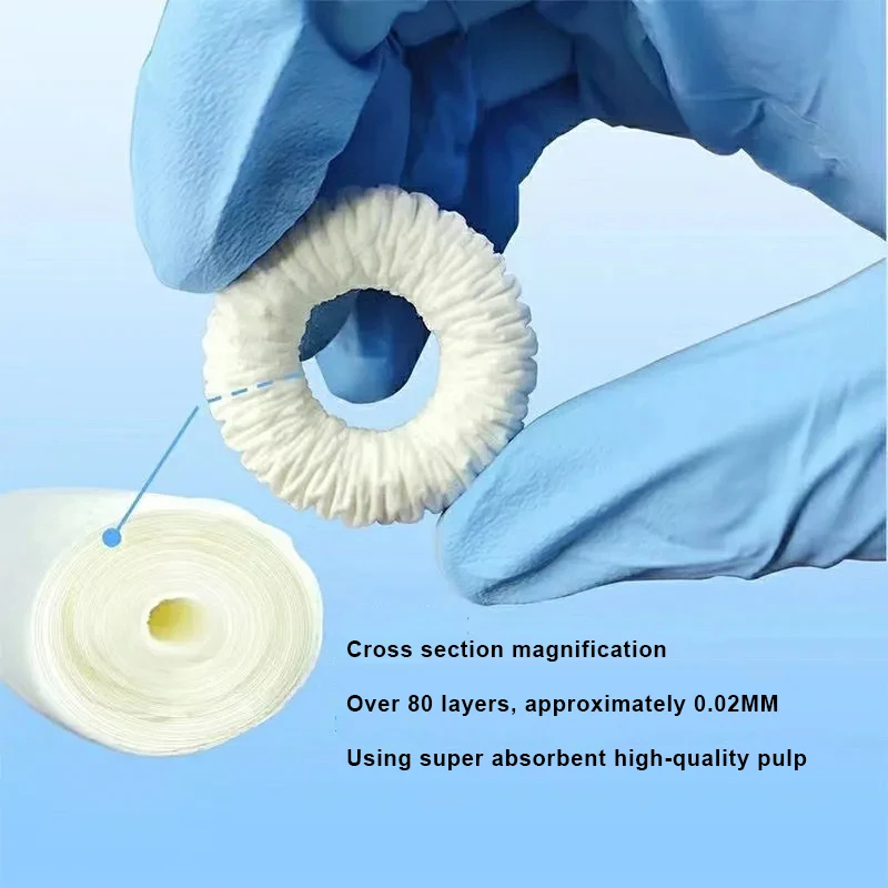 Men\'s sanitary napkin prepuce blocking ring disposable hygiene clean Antibacterial Moisture Absorption Smegma Removal Delay 2pcs