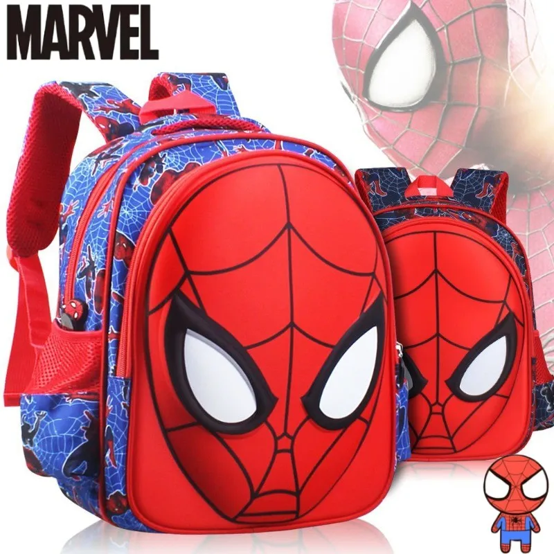 

Персонализированный рюкзак с милым мультяшным рисунком Marvel Spiderman, новый модный водонепроницаемый, износостойкий, легкий рюкзак большой вместимости