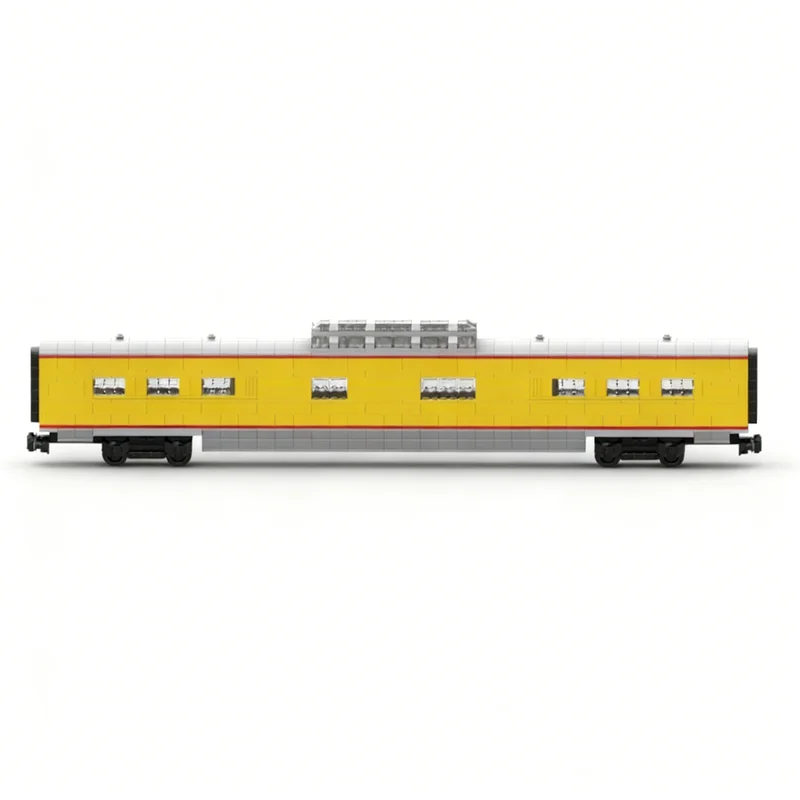 988-teiliges MOC Union Pacific Kuppelwagen-Modell Bausteine Architektur-Lernspielzeug Ideen-Bausteine Weihnachtsgeschenke für Kinder
