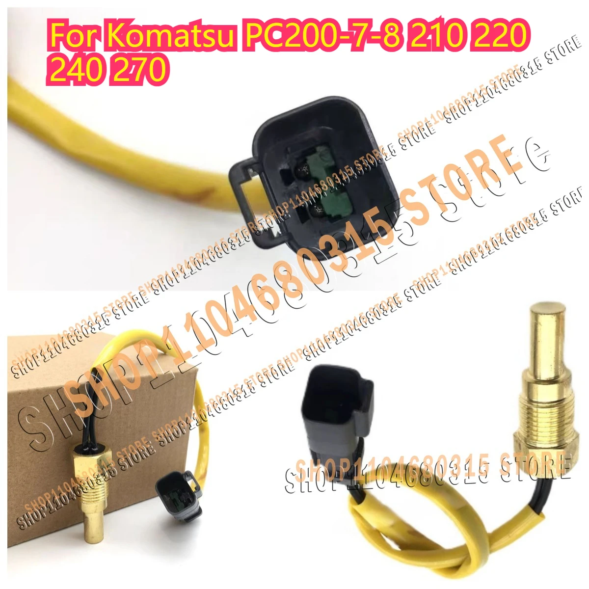 

Датчик температуры гидравлического масла высокого качества для экскаваторов Komatsu PC200-7-8, 210, 220, 240, 270, индукционный, запчасть