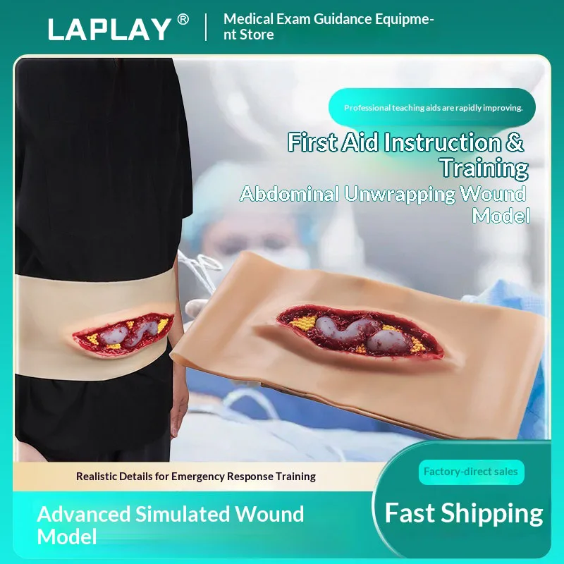 Abdominal Wound Training Model—Skin Module, Soft Tissue, Soft Tissue Training, Skin Module Training