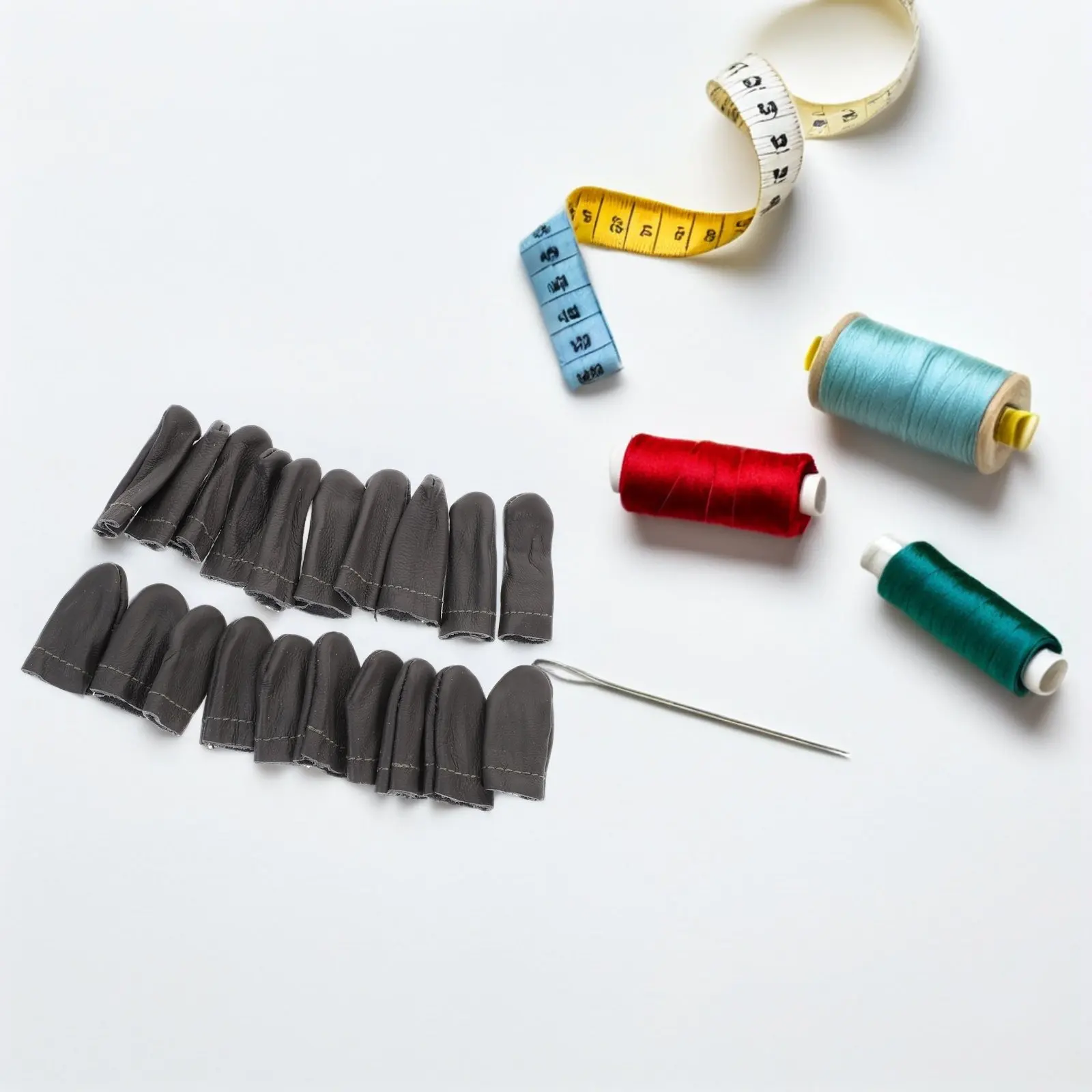 20Pcs Thick Yet Flexible Premium Finger Protectors Ideal for Wool Felting Needle Felting Sewing Knitting