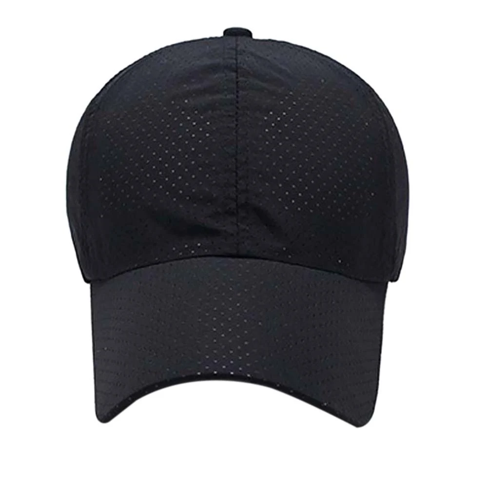 Thin Mesh Quick-dry Baseball Cap Men WomenSummer Solid Hats Outdoor Adjustable portable Sun Hat Running Hiking