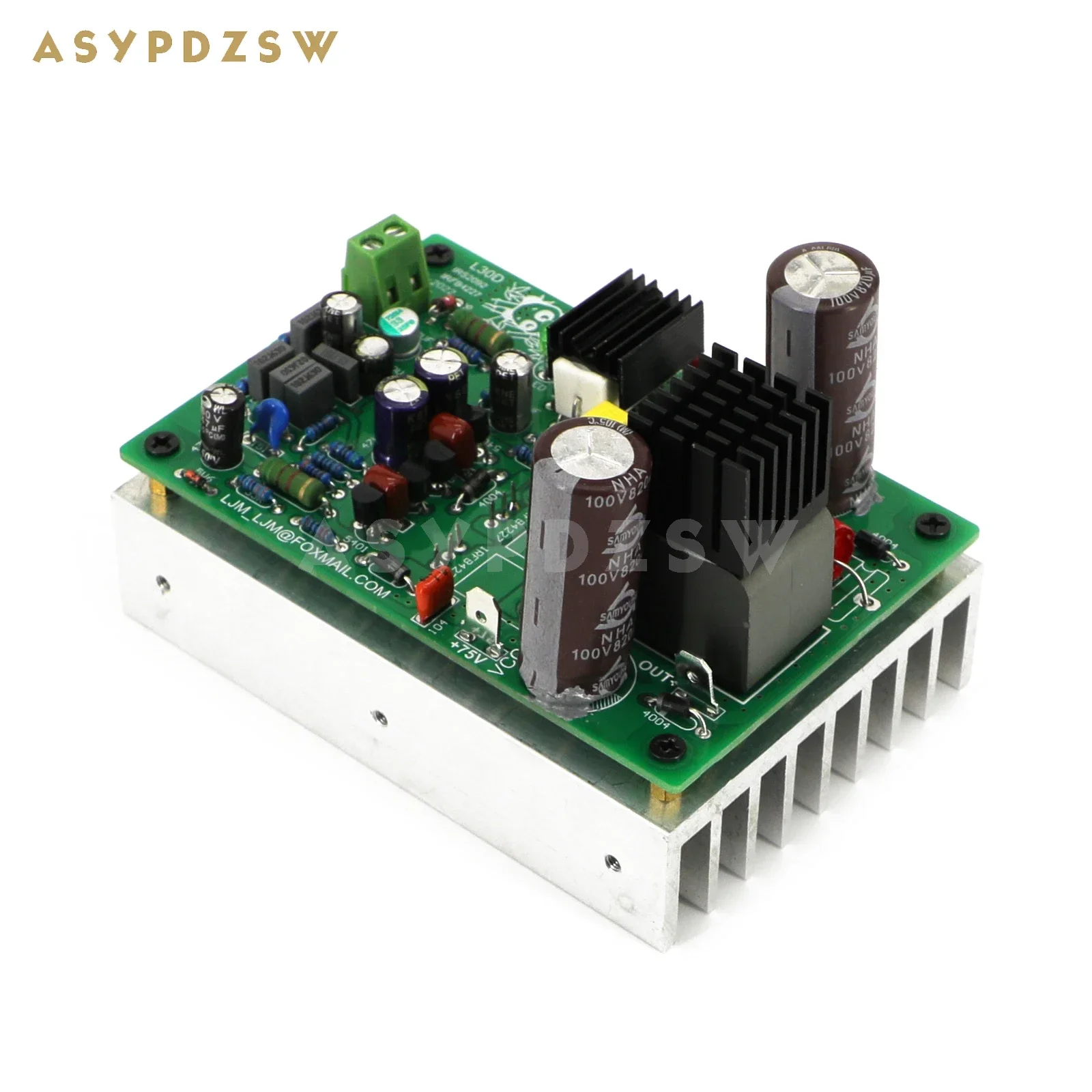 L30D مونو مضخم الطاقة الرقمي اللوحة النهائية 300 واط 8R 600 واط 4R IRS2092S IRFB4227 IRAUDAMP9