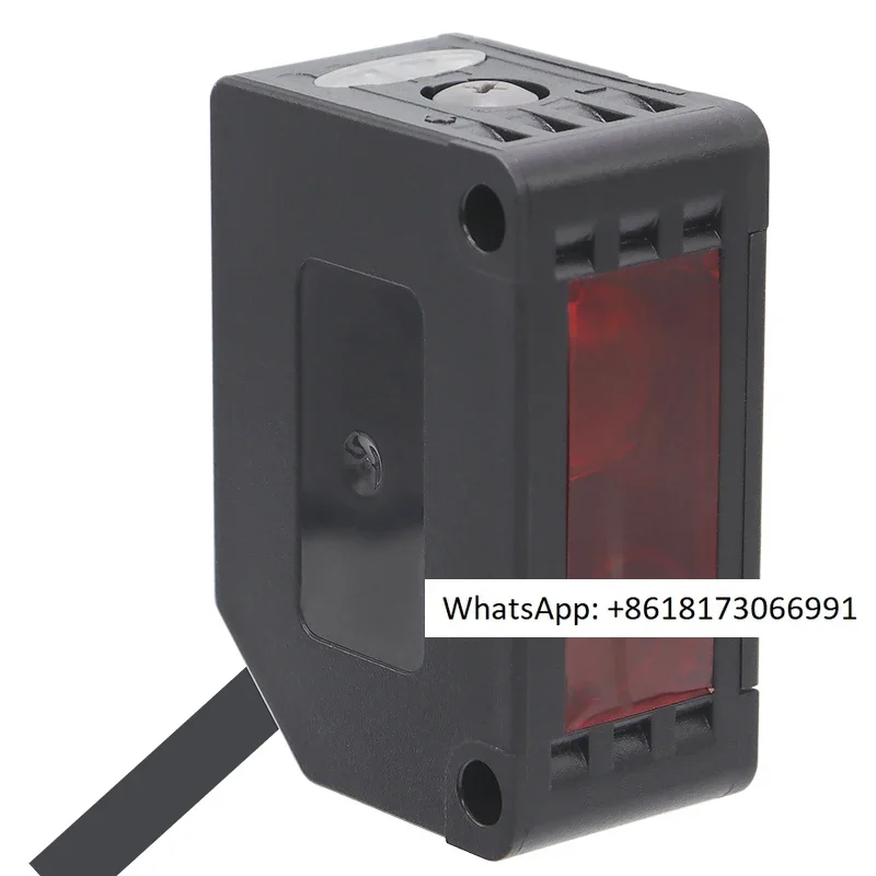 

Shun'ens long-distance square laser diffuse reflection photoelectric switch background suppression sensor induction switch DG10