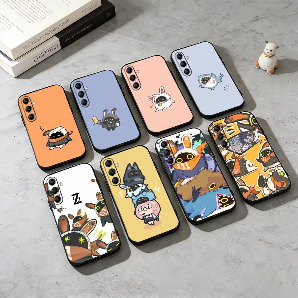 

Z-Zenless Z-Zone Zero Bangboo Phone Case For Samsung Galaxy A73,A72,A71,A70,A53,A52,A51,Others Soft Black Cover