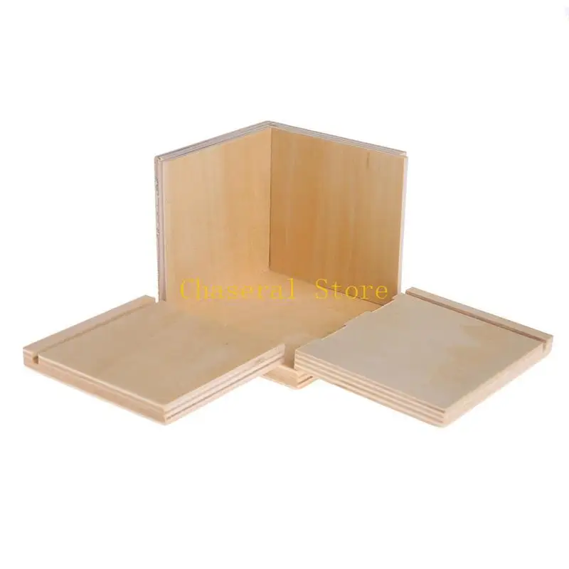 E7ce Kid Học sớm Đại số Toán học Khảo nhị thức Đặt đồ chơi bằng gỗ