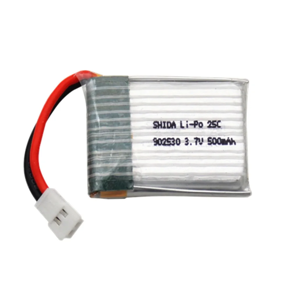 Batteria lipo 3.7V 500mAh 25C con caricabatterie USB per Wltoys V931 F949 XK K123 6Ch RC elicottero pezzi di ricambio batteria 3.7V per WLV931