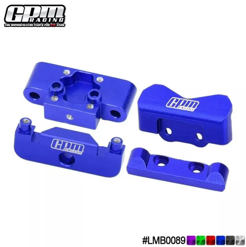 GPM 7075 Alloy Front Bulkhead & Rear Pin Mounts For LOSI 1/24 Micro-B 2WD Buggy RC Upgrade Parts