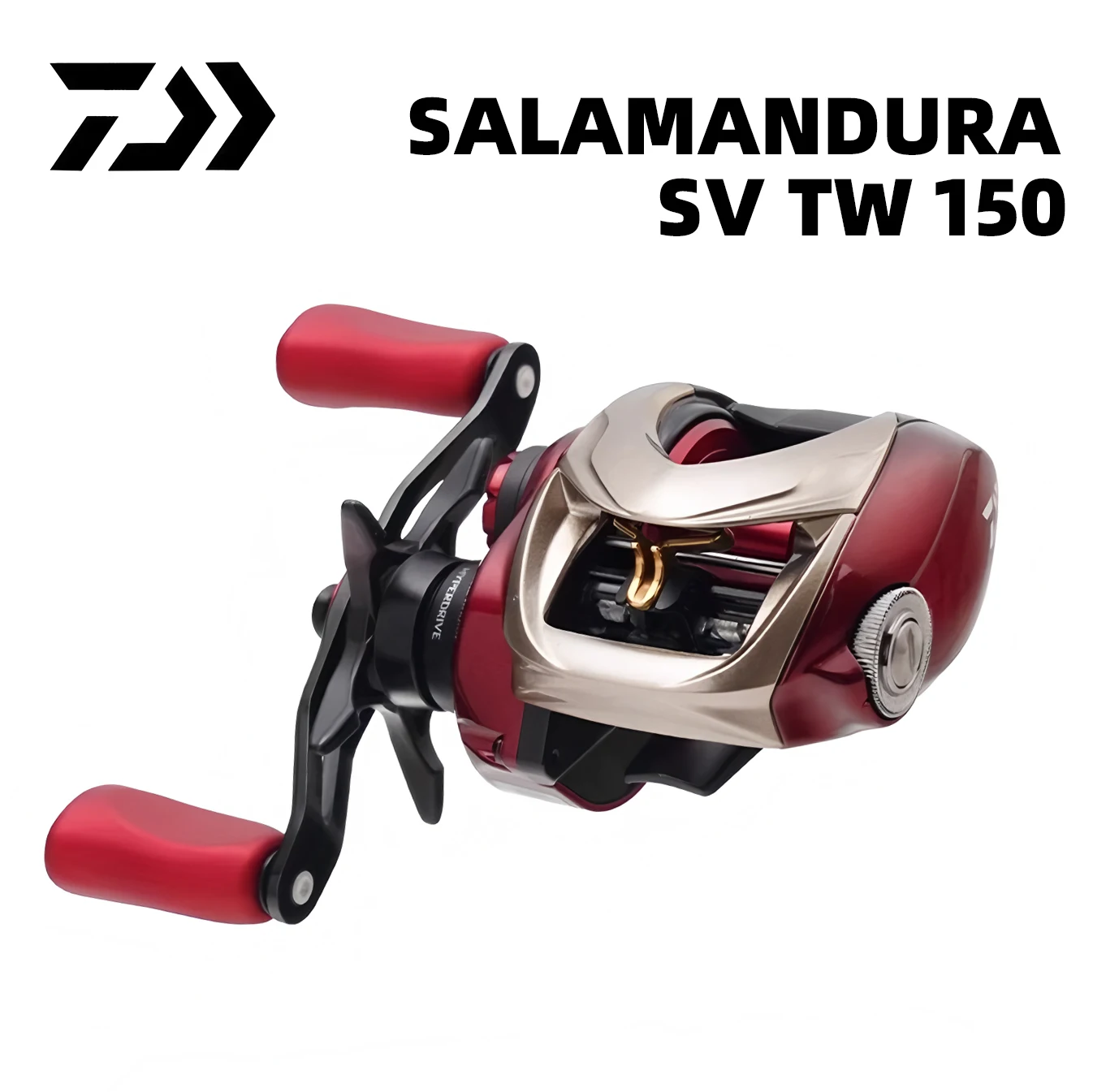 2024 DAIWA SALAMANDURA SV TW 150 Baitcast Fishing Reel Drag 5KG 7+1BB TWS SV BOOST Saltwater