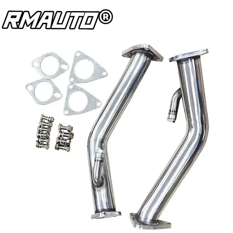 370Z Exhaust Pipe Stainless Downpipe Exhaust Manifold Pipes Racing Pipe Exhaust Systems For Nissan 370Z Infiniti G37