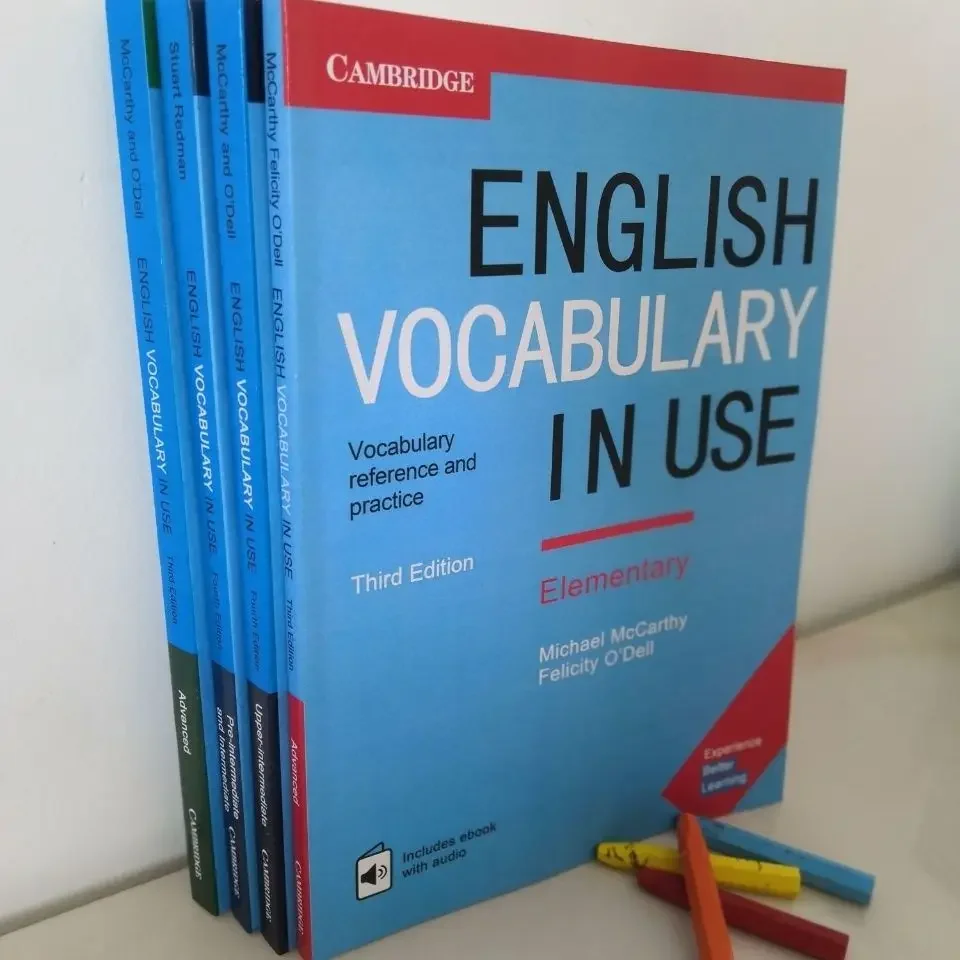 

4 Cambridge English Vocabulary Books Advanced English Grammar Reading Books