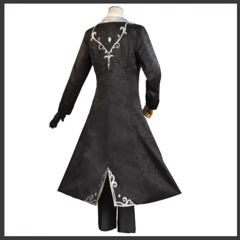 2025 22 게임 아이덴티티 Ⅴ 조셉 DM 코스프레 의상 사진작가 전 백작 데살니에 가발 턱시도 코트 남성 카니발