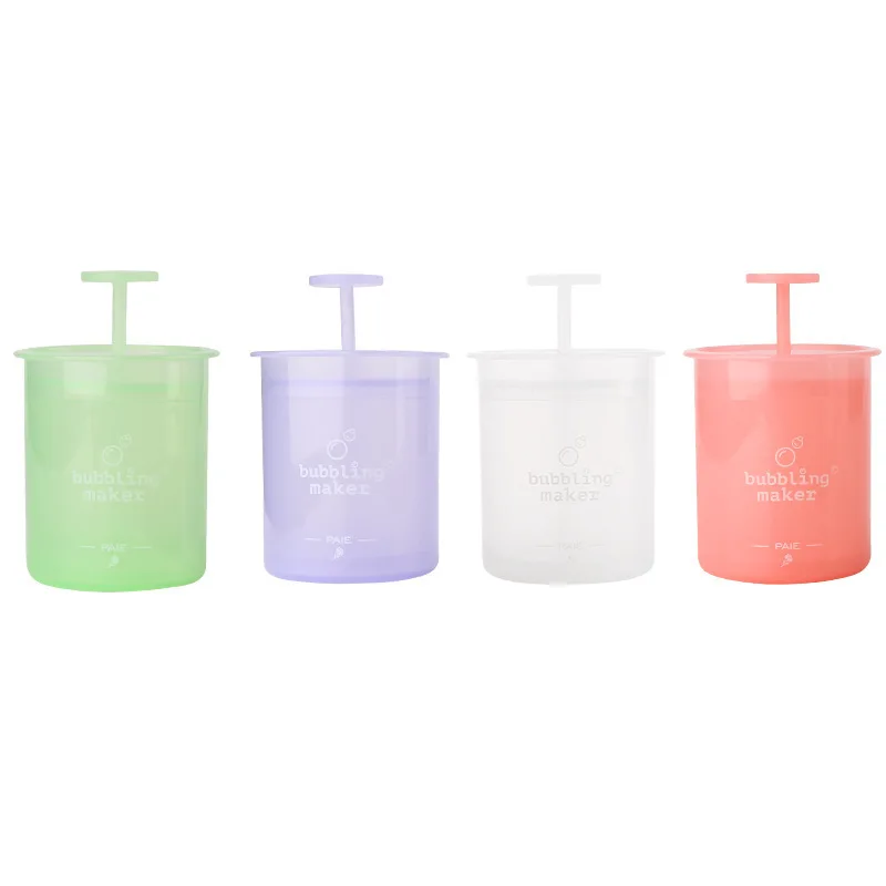 Foaming Clean Tool Simple Face Cleanser Shower Bath Shampoo Foam Maker Bubble Foamer Device Cleansing Cream Reusable