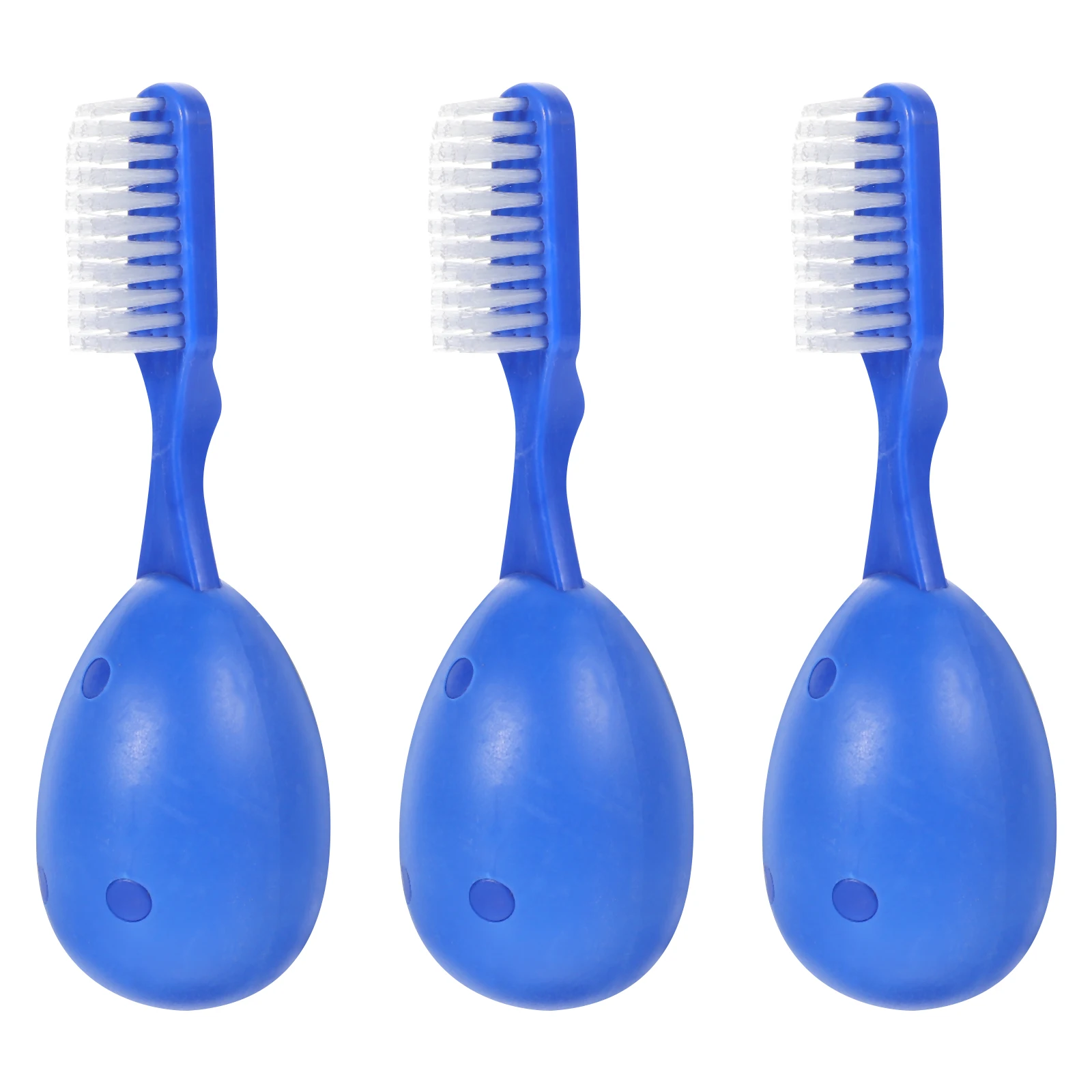 

3pcs Large Head Toothbrushes Soft H Mini Plastic Portable for Prisoners Travel Short Brush Cleaning Tools