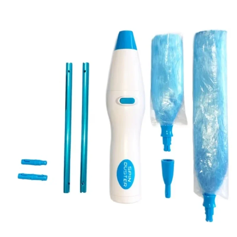 ไฟฟ้า Spin Duster 360 หมุนแปรงฝุ่นปรับ Feather แปรงฝุ่นเครื่องดูดฝุ่นหน้าต่างแปรงทําความสะอาดในครัวเรือนเครื่องมือ