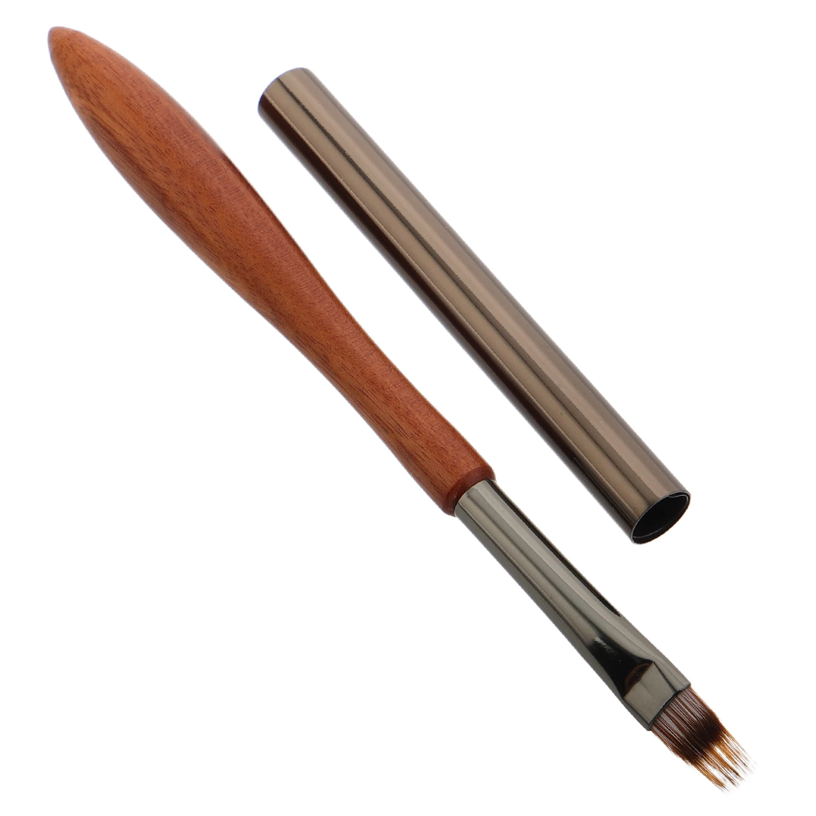 

Multifunctional Nail Art Pen Blush Gradient Brush Sandalwood Handle Lightweight Wood Rod Salon Home Use Diy Gel Toolsdiy Nail