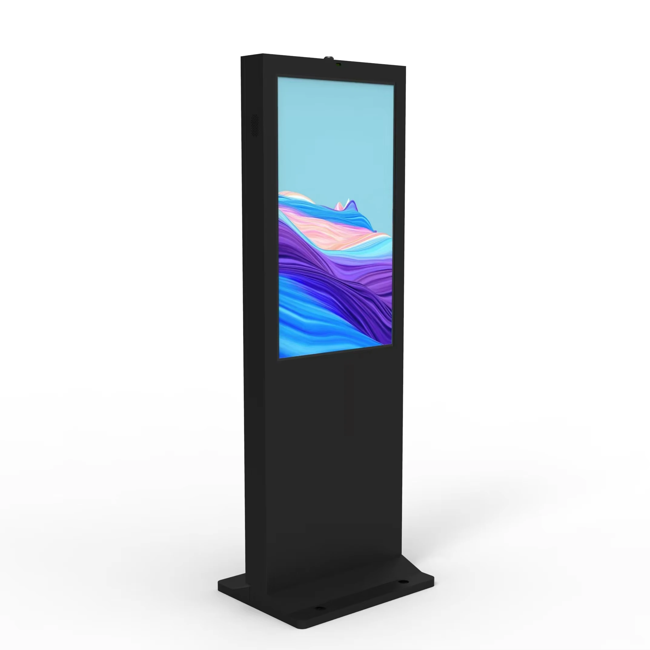 

Outdoor Waterproof Touch Totem Kiosk Tv Signage Floor Stand Digital Lcd Display Screen Advertising