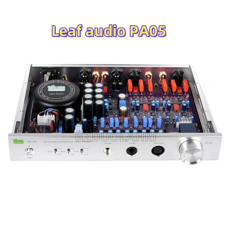 

NEW Leaf audio 10W * 2 PA-05 fully balanced preamp amplifier paired with HD800 Tang 16 and NAN7 tablet earphones