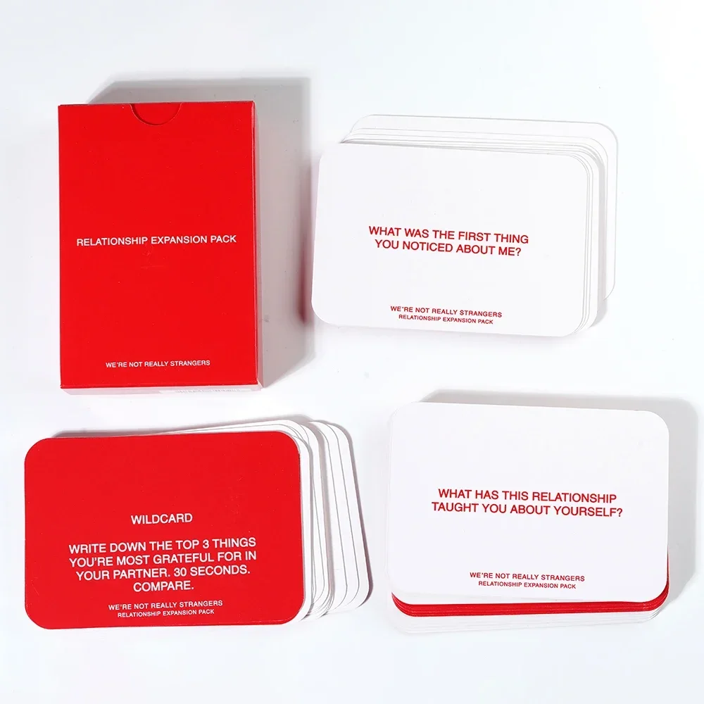 Relationship Expansion Pack by We’re Not Really Strangers 54 Questions And Wildcards For Date Night With Your Partner