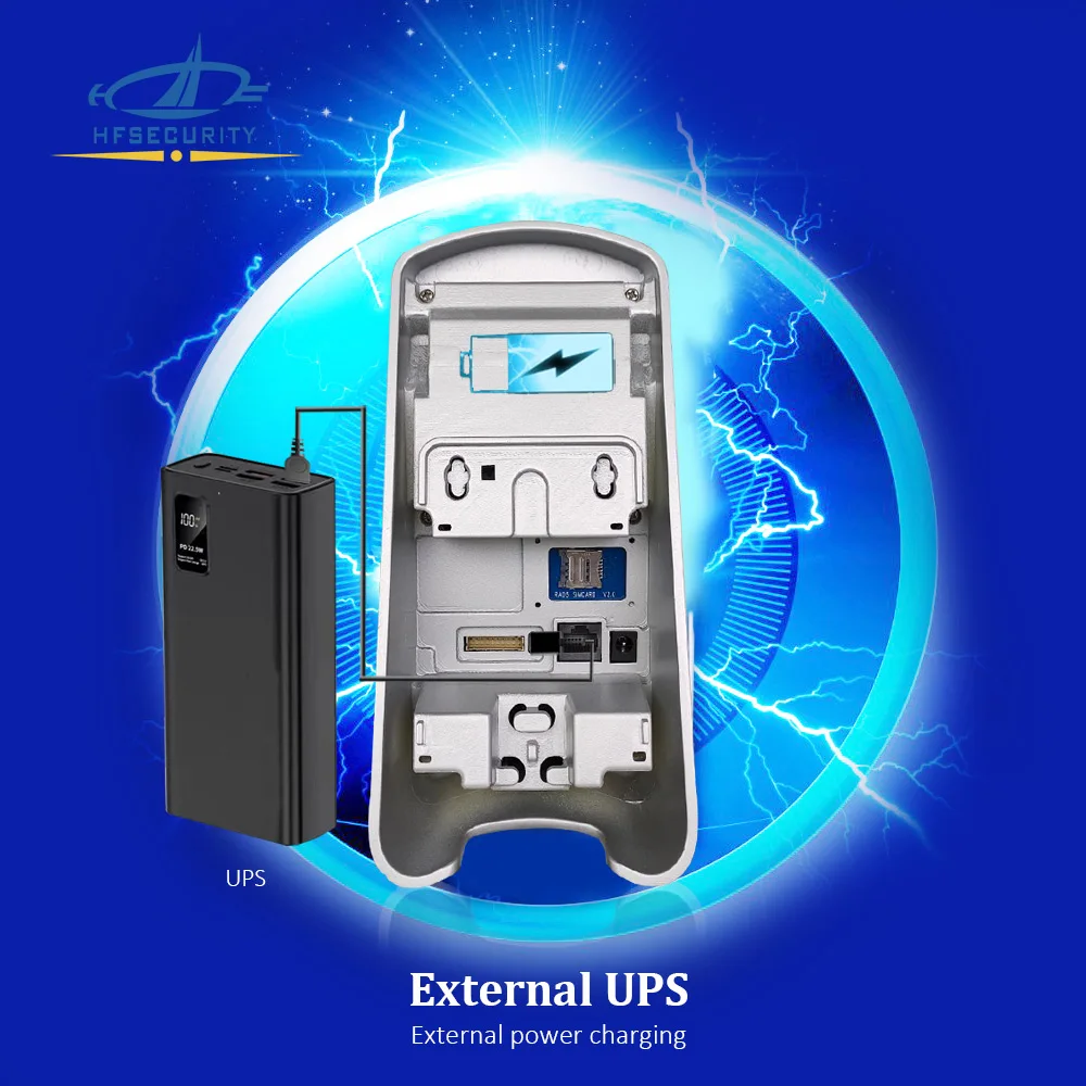 HFSecurity X05 Android11 5 pulgadas detección facial biométrica Wifi SMS 4G dispositivo de Control de acceso de asistencia facial para servidor en la nube