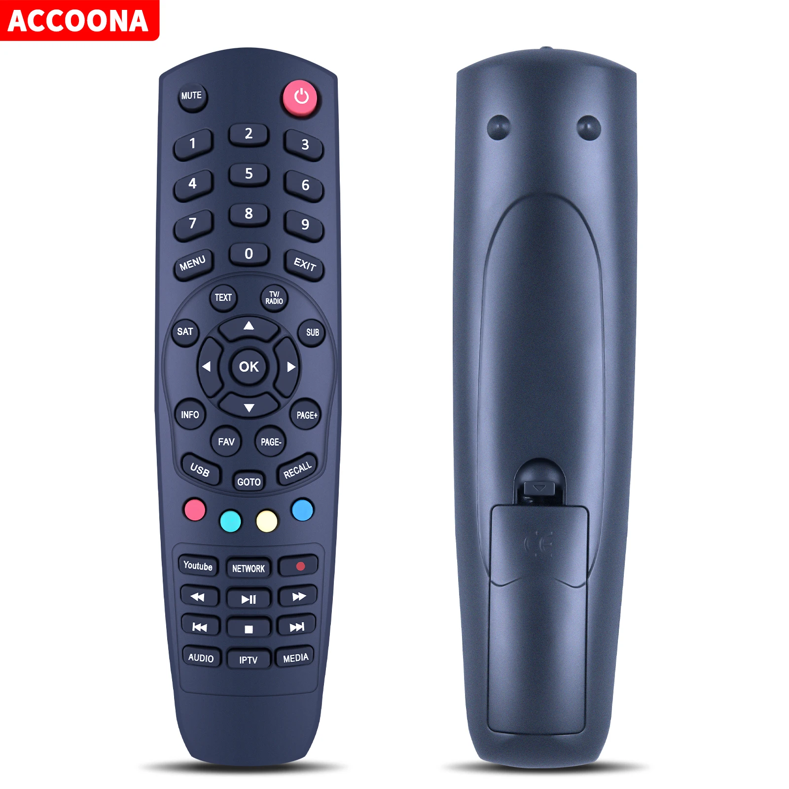 Remote control for HITECH BOX Hitechbox 9000 9200 and 9900