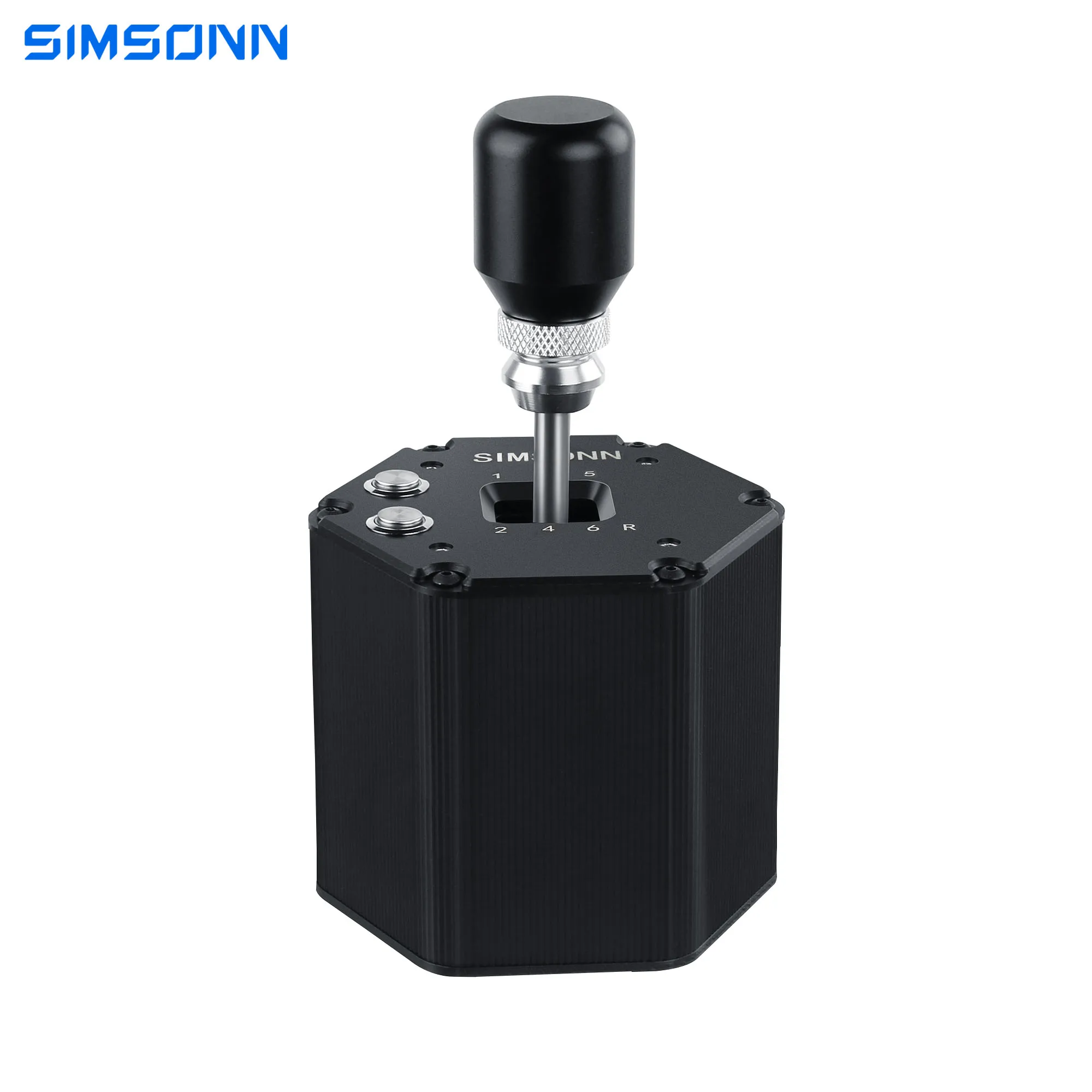 SIMSONN 6+R H Gear Shifter Compatible with Logitech G27 G29 G25 G920 For ETS2 Simracing Game Hall Sensor Sim Shift USB Connection to PC