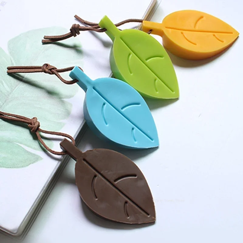 

Leaves Shape Silicone Rubber Door Stop Stoppers Door Block Children Anti-Folder Hand Hotel Security Door Card Hanging