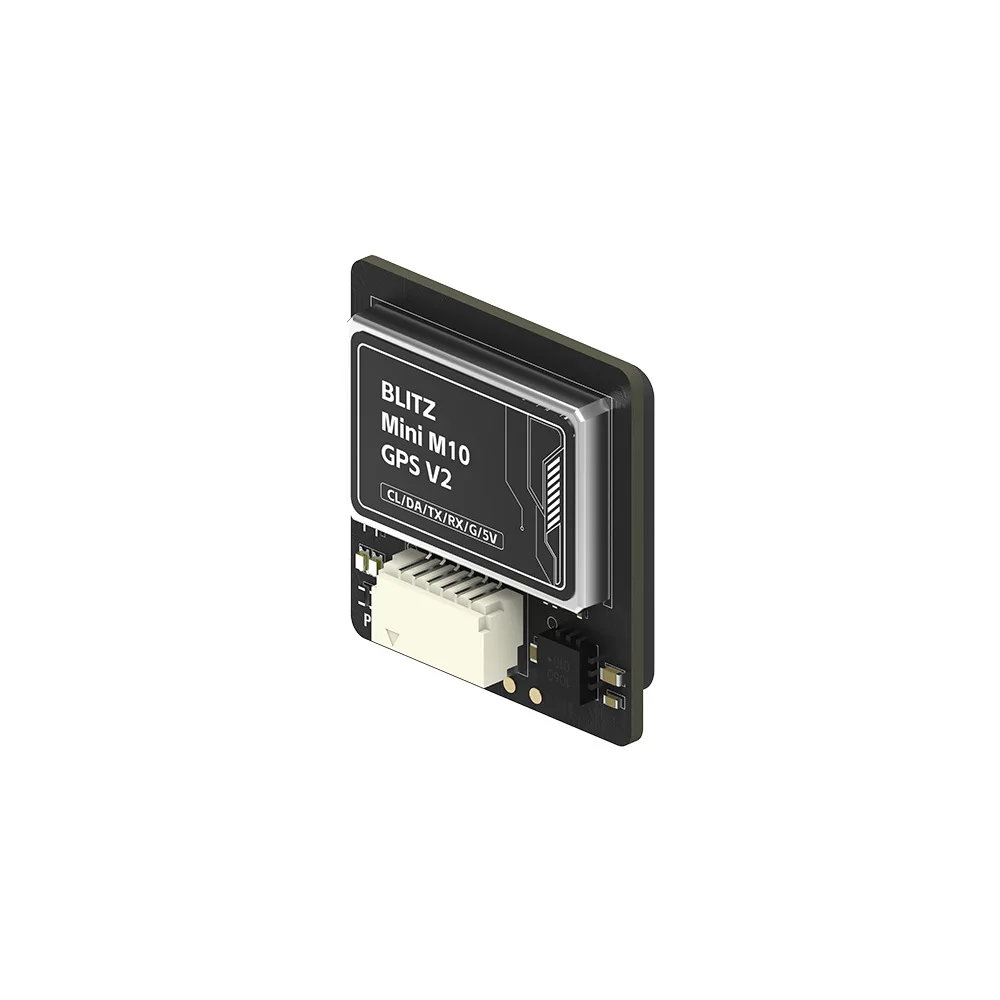 Single Pack 8g Tiny Fast Lock GPS Module 10Hz Refresh Built-In Flash Memory - IFlight BLITZ Mini M10 GPS V2