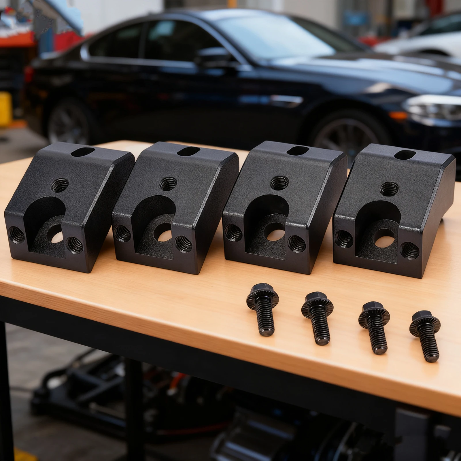 

For Toyota Tacoma 05-22 Front Seat 1.25 Riser Seat Spacers Jacker Lift Kit Auto Accessories Car Front Seat Spacers Lift Stand