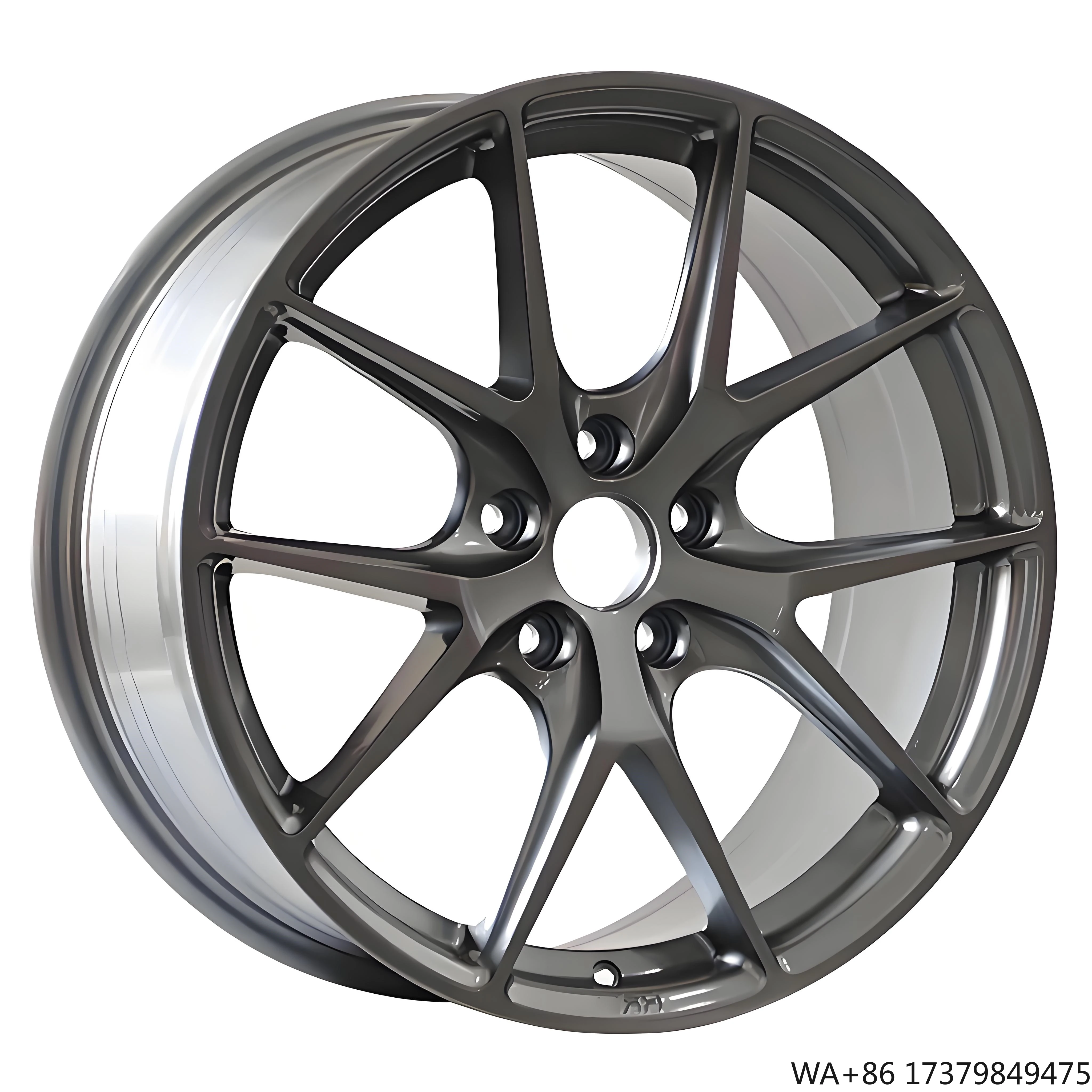 

Single Forged Aluminum Alloy Wheel Hub 5x120.65 5x143.1 New Condition Gray Multi-Frame for Lexus for Ford 25mm 35mm 40mm 30mm