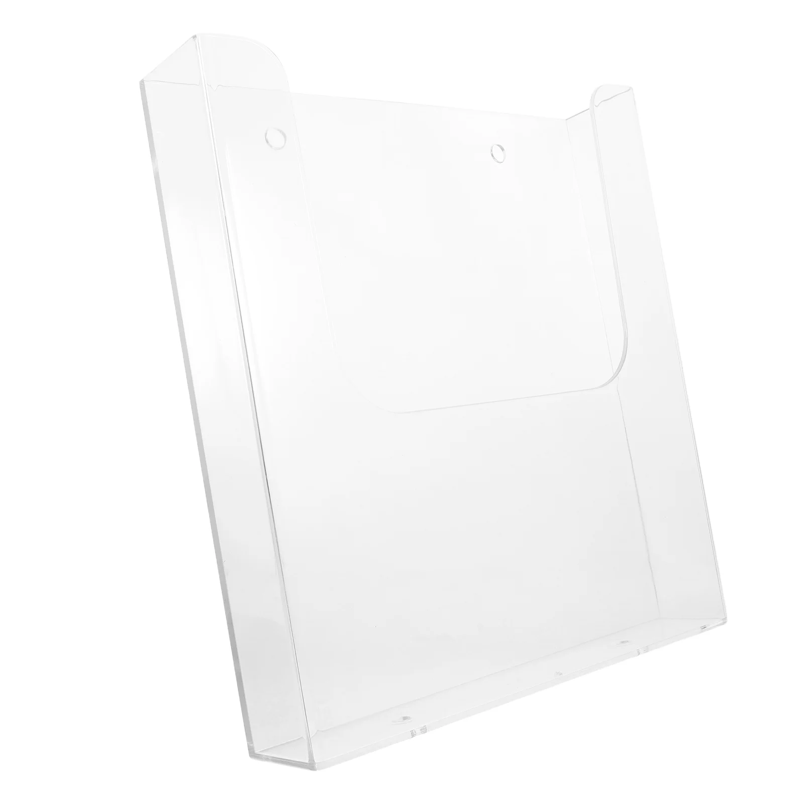 Wall Hanging Display Box Magazine Rack Menu Holder Stand Pamphlet Acrylic File Brochure Flyer Mail for