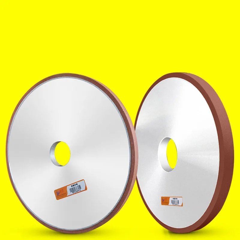 

Алмазный шлифовальный круг из смолы 200 мм с внутренним отверстием 32 мм для шлифовки твердых сплавов, промышленный абразивный инструмент для металлообработки