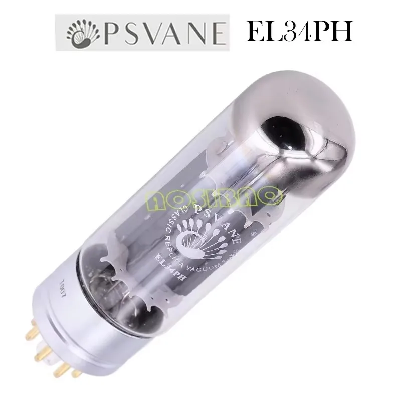 PSVANE EL34 EL34PH Обновление лампы вакуумной лампы EL34C EL34B 6P3P 6CA7 6V6 HIFI Аудиоклапан Комплект усилителя электронной лампы DIY Matched Quad